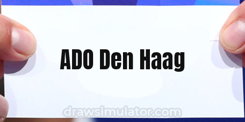 ADO Den Haag Draw Images – Draw Simulator